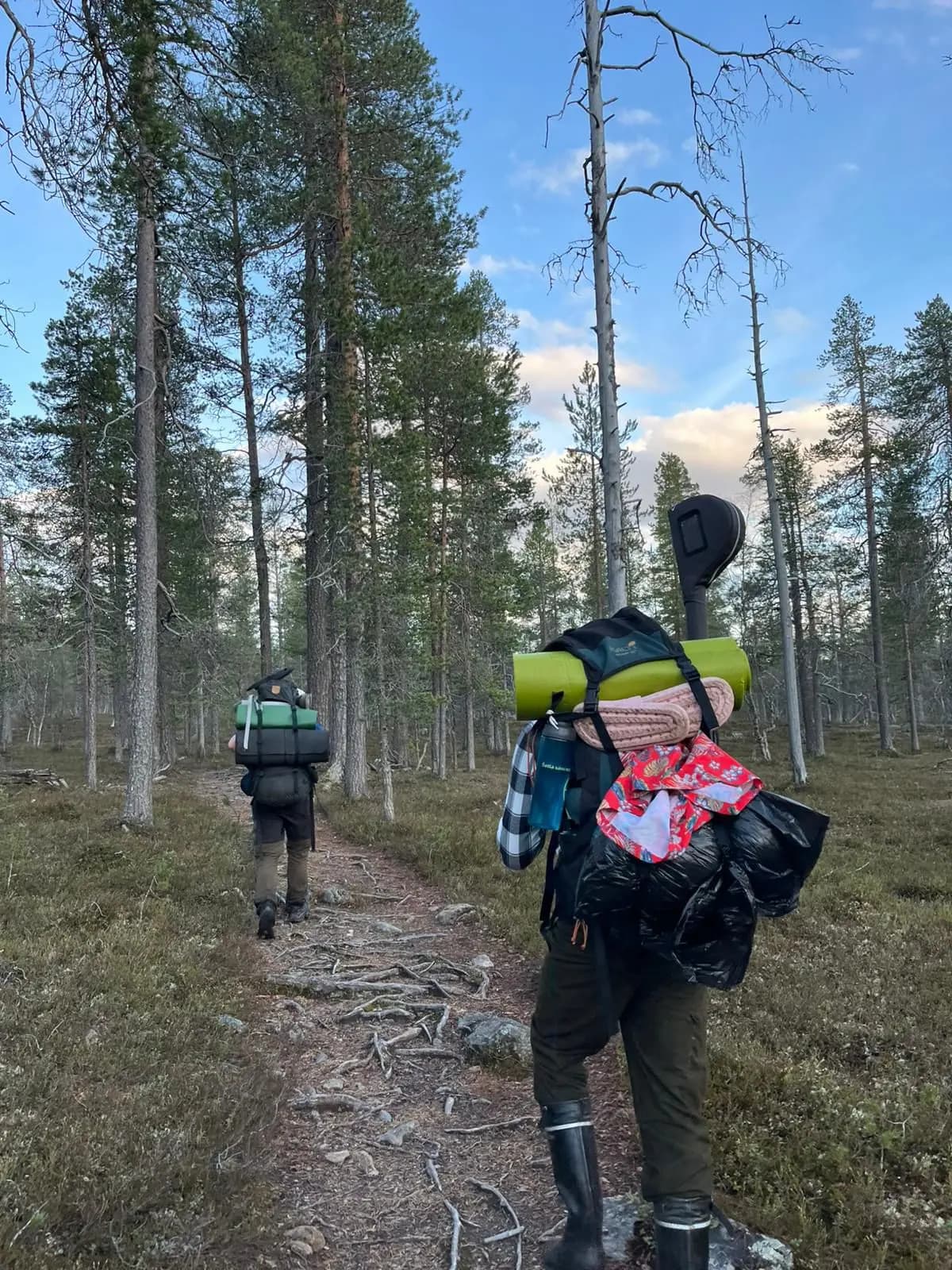 Hiking in the Wilderness